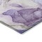 Homeroots 8' Runner Gray and Purple Abstract Washable Non Skid Indoor Outdoor Runner Rug 559524 - alternate 3