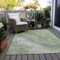 Homeroots 9' X 12' Artichoke Green Lavender And Ivory Abstract Washable Indoor Outdoor Area Rug 618194 - alternate 3