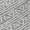 Homeroots 9' X 12' Charcoal Gray And Ivory Geometric Washable Indoor Outdoor Area Rug 583484 - alternate 7
