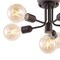 Jonathan Y Marcel 20" 6-Light Globe Farmhouse Modern Iron Bistro LED Semi Flush Mount, Oil Rubbed Bronze JYL9541A - alternate 4