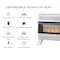 Procom Heating Natural Gas Ventless Infrared Plaque Heater With Base Feet - 30,000 BTU, Manual Control MN300HPA-B - alternate 7