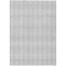 Homeroots 8' X 10' Pewter And Silver Geometric Washable Indoor Outdoor Area Rug 577088 - alternate 4