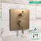 Hansgrohe Ecostat Pressure Balance Trim Square with Diverter in Brushed Bronze 15862141 - alternate 2