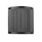Z-Lite Stari 1 Light Wall Sconce, Matte Black/Frosted, 8 In W 1013S-MB-LED - alternate 5
