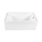 Kingston Brass 60-Inch Acrylic Rectangular 3-Wall Alcove Tub Combo w/ Waste and Overflow Drain, Right Hand Drain CVTDE603122R7 - alternate 1