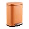Happimess Connor Rectangular 13.2-Gallon Trash Can with Soft-Close Lid and FREE Mini Trash Can, Carrot Cake HPM1006K - alternate 6