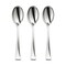 Smarty Had A Party Shiny Metallic Silver Mini Plastic Disposable Tasting Spoons (960 Spoons), 960PK 790-SV-CASE - alternate 1