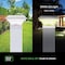 Home Zone Security Outdoor Solar Post Cap Lights for 3.5'' x 3.5'' and 4'' x 4'' Posts, White, 2PK ELI1243G - alternate 3