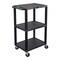Luxor Plastic, 300 lbs / 100lbs per shelf Load Capacity, 42.5 in L, 24 in W, 42.5 in H UCPL1BU-B-WTD - alternate 2