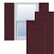 Ekena Millwork True Fit PVC, Three Board Joined Board-n-Batten Shutters, Wine Red, 16 1/8W x 49H, PR TFP101BBF16X049WR - alternate 1