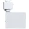 Satco 8 Watt LED Track Head CCT Selectable Dim to Warm J Style 48 Degree Beam Angle 120 Volt White Square JH5054 - alternate 4