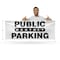 Signmission Public Monthly Parking, 24 Inch x 72 Inch, Vinyl Banner B-72-30818 - alternate 4
