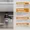 Tecasa 3/4 HP Garbage Disposals, 2700 RPM, 37 oz, 115V, With Power Cord TGES63A - alternate 6