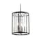 Jonathan Y Bevin 12" Metal/Crystal LED Pendant, Oil Rubbed Bronze JYL9055A - alternate 1