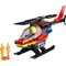Lego City Fire Rescue Helicopter Multicolored 60411 - alternate 2