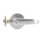 Global Door Controls GAL Series Pisa Style Heavy-Duty Commercial Cylindrical Lever, Grade 2 Privacy in Brushed Chrome GAL-1140P-626 - alternate 3