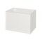 Homeroots 28" White Wood Floating Bathroom Vanity With White Sink And Two Drawers 624119 - alternate 3