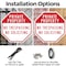 Signmission Private Property No Trespassing No, 10 Inch X 10 Inch, Aluminum Metal Signs OC-A-10-159 - alternate 2