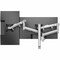 Atdec dynamic display mount for dual monitors, Suits flat displays up to 20 lbs, curved displays up to AWMS-2-D40-F-S - alternate 5