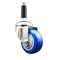 Service Caster 3 Inch 316SS Blue Polyurethane Wheel Swivel 7/8 Inch Expanding Stem Caster SCC-SS316EX20S314-PPUB-BLUE-78 - alternate 1