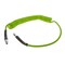 Technithane Spiral Hose, 1/4 in x 25 ft, 1/4 in Male NPT, Rigid/Swivel, Light Green TT-14-25-LG-RS - alternate 1