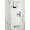 Kingston Brass Single-Handle Pressure Balanced Tub and Shower Faucet, Polished Chrome KB6141AL - alternate 2