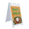 Signmission Taco Salad, A-Frame & 2 Decals Installed, Heavy-Duty Plastic Frame SBHD-D-2436-Taco Salad - alternate 1
