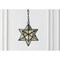 Jonathan Y Stella 12" Moravian Star Metal/Clear Glass LED Pendant, Oil Rubbed Bronze/Mercury Glass JYL9072A - alternate 4