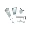 Global Door Controls Heavy Duty Commercial Grade 1 Door Closer in Aluminum - Sizes 1-6 TC4300-AL - alternate 6