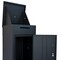 Homeroots Set of Two Black Multi-Tier Steel Mail Box With Lid, 2PK 714598 - alternate 6