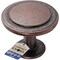 Lifemaster 1-1/4in Oil Rubbed Bronze Cabinet Knobs, Modern Design, Zinc Alloy, 24 Screws, 12PK LMKNBGLD12 - alternate 1
