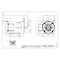 Baldor-Reliance SUPER-E MOTOR, 2HP, 1760RPM, 3PH, 60HZ, 145TC, 3528M, TEFC, F1 CEM3558T-G - alternate 2