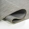 Jonathan Y Miles Modern Minimalist Radius Corner Solid Beige 2 ft. x 8 ft. Indoor/Outdoor Shaped Runner Rug SHP100B-28 - alternate 3