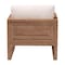 Bali & Pari Helina Bohemian Bleached Seagrass and Acacia Wood Arm Chair 254-13850-ZORO - alternate 8