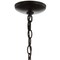 Jonathan Y Elena 10" Lantern Metal LED Pendant, Black/Brass Gold JYL9530A - alternate 6