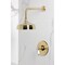 Kingston Brass Single-Handle Pressure Balanced Shower Faucet, Brushed Brass KB6337PLSO - alternate 3