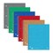Roaring Spring Case of Wirebound Notebooks, 11"x9", 3 Subject 3 Pkt, 120 sht, College Ruled w/margin, Asstd. Colors, PK24 11384cs - alternate 3