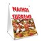 Signmission Nachos Supreme, 36 Inch x 24 Inch A-frame Yard Sign, Plastic Sign SBC-2436-Nachos Supreme - alternate 1