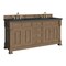 James Martin Vanities Brookfield 72" Double Vanity, Pecan, w/ 3 CM Charcoal Soapstone Silestone Top 547-V72-PCN-3CSP - alternate 4
