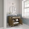 James Martin Vanities Chicago 36in Single Vanity, Walnut Whisper, w/ 3 CM Parisien Bleu Silestone Top 503-V36-WLW-3PBL - alternate 7