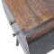 Homeroots 22" Brown Solid Wood Square Two Drawer Nightstand 651793 - alternate 5