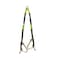 Mytee Products Recovery V Bridle Tow Strap w/ Snap Hook, 15 in J-Hooks, & T-J Hook - 3333 lbs WLL VStrap-MXB-J-TJ - alternate 1