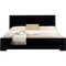 Homeroots Two Piece Black Solid and Manufactured Wood Bedroom Set 569368 - alternate 6