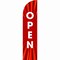 Showdown Displays 13 Ft  Premium Blade Sail Sign Double-Sided Graphic - Open Red Burst 908122-001 - alternate 2