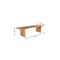 Homeroots 120" Brown Solid Wood Live Edge Sled Base Dining Table 635864 - alternate 7