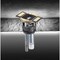 Hubbell Wiring SystemOne, Sub-Plate, Dual StyleLine Decorator Openings, Black S1SP - alternate 5