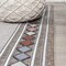 Jonathan Y Sebastian High-Low Modern Diamond Border Brown/Ivory 2 ft. x 8 ft. Indoor/Outdoor Runner Rug HWC102A-28 - alternate 4