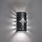 Luxury Lighting Asavva 13 in Tall Starburst Ceramic Outdoor Wall Light, Rubbed Pewter Paint Finish, 2PK (2) 411-36-APew-ud-7-17 - alternate 1