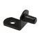 Prime-Line Shelf Support Peg, 1/4 in., L Bracket, Metal, Black, 8PK U 101698 - alternate 1