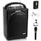 Pyle Pyle Portable PA Speaker & Microphone System, FM Radio, Rechargeable Battery, AUX & Mic Inputs PWMA200 - alternate 1